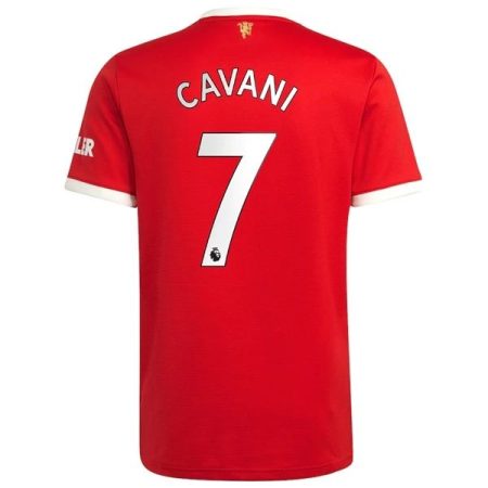 Camisolas de Futebol Manchester United Edinson Cavani 7 Principal 2021 2022